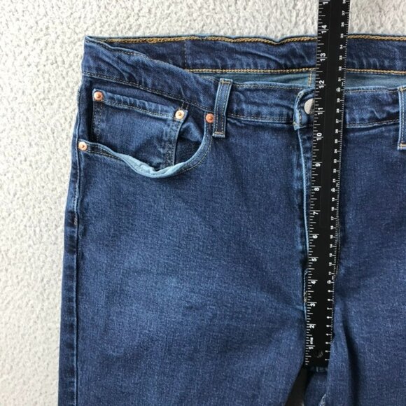 LEVIS 559 Mens Size 38x29 (tag 38x30) Relaxed Fit Straight Leg Blue Denim Jeans - Picture 12 of 16